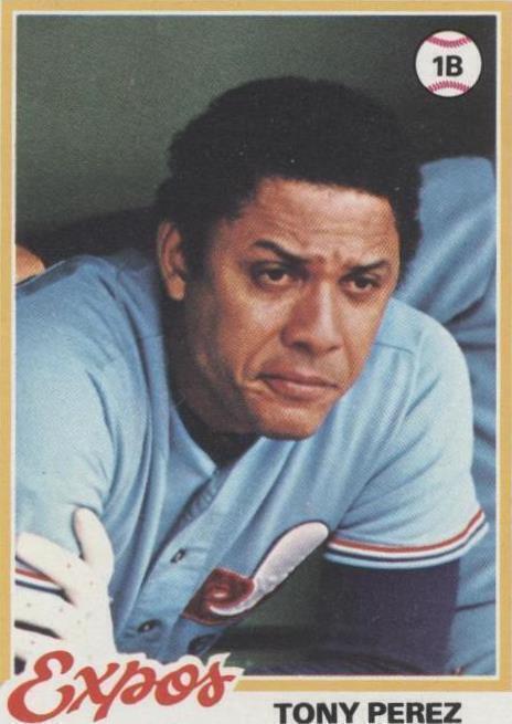 1978 Topps Tony Perez (#15) EX HOFer, Big Red Machine Star ^GRUMPYBUCK^