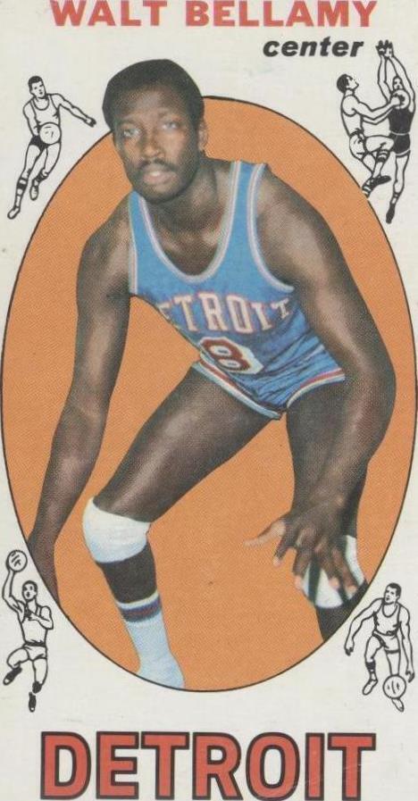 1969–70 Topps Walt Bellamy (#95) EX HOFer, Scoring/Rebounding Force ^GRUMPYBUCK^