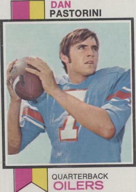 1973 Topps Dan Pastorini (#225) NM Oilers Great ^GRUMPYBUCK^