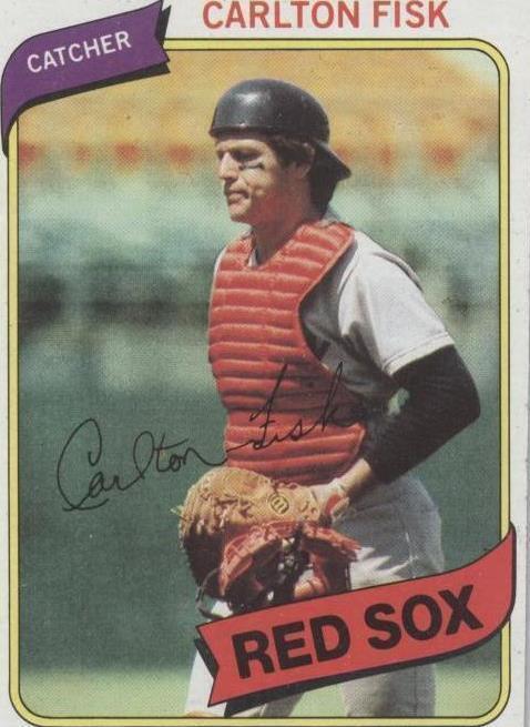 1980 Topps Carlton Fisk (#40) NM HOFer, Catcher, Red Sox Icon ^GRUMPYBUCK^