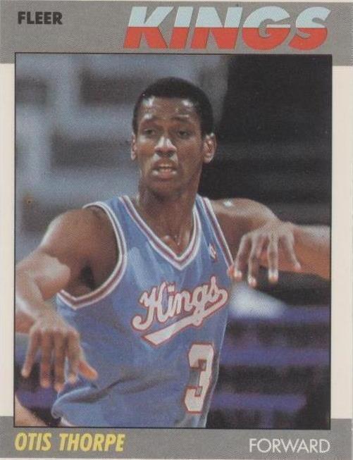 1987–88 Fleer Otis Thorpe (#109) MT Rookie Card, NBA Champ ^GRUMPYBUCK^