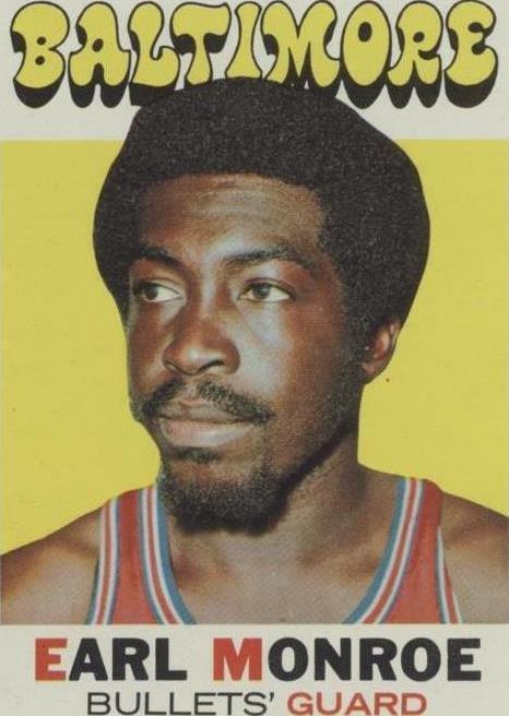 1971–72 Topps Earl Monroe (#130) EX HOFer, Knicks/Bullets Star ^GRUMPYBUCK^