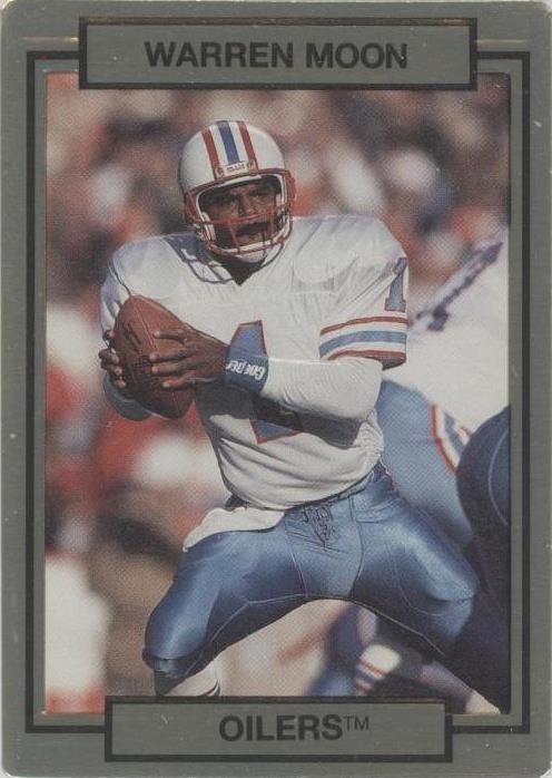 1990 Action Packed Warren Moon (#97) NM HOFer, Oilers Star ^GRUMPYBUCK^