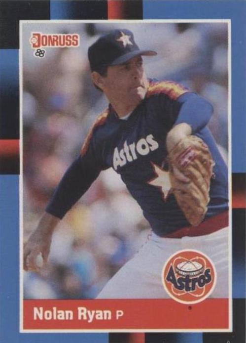 1988 Donruss Nolan Ryan (#61) NM HOFer, Fireballer, Strikeout King ^GRUMPYBUCK^