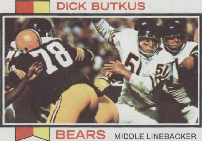 1973 Topps Dick Butkus (#300) PSA 8 Fresh Slab! HOFer, Bears Great ^GRUMPYBUCK^