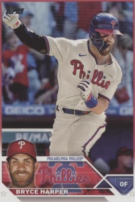 2023 Topps Bryce Harper (#3) NM MVP Swagger, Phillies Firebrand ^GRUMPYBUCK^