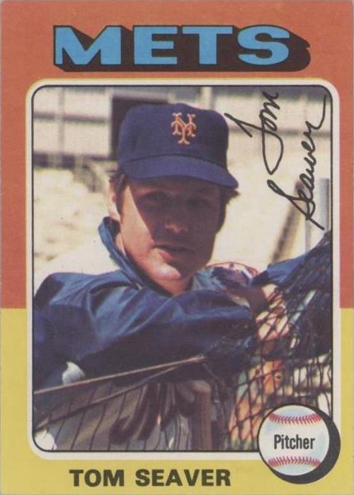 1975 Topps Tom Seaver (#370) NM HOFer, Mets Great ^GRUMPYBUCK^