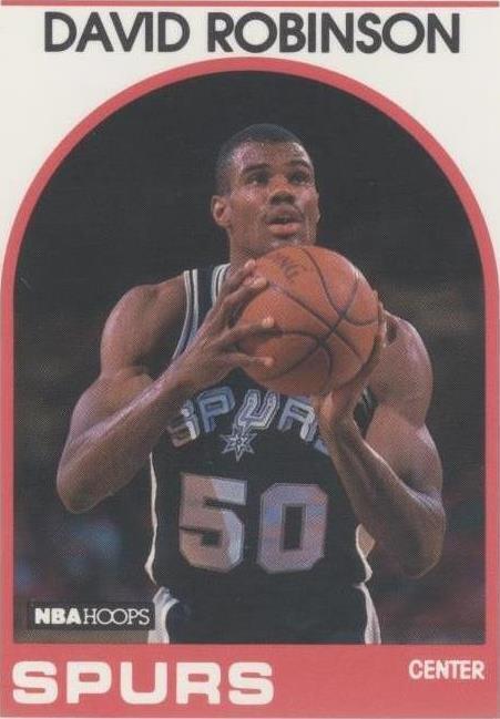 1989-90 NBA Hoops David Robinson (#310) NM Rookie Card, HOFer ^GRUMPYBUCK^