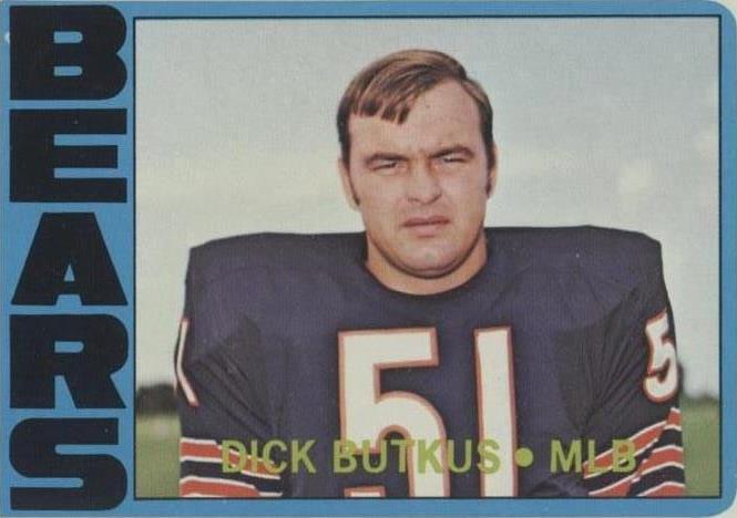 1972 Topps Dick Butkus (#170) EX HOFer, Bears Legend ^GRUMPYBUCK^