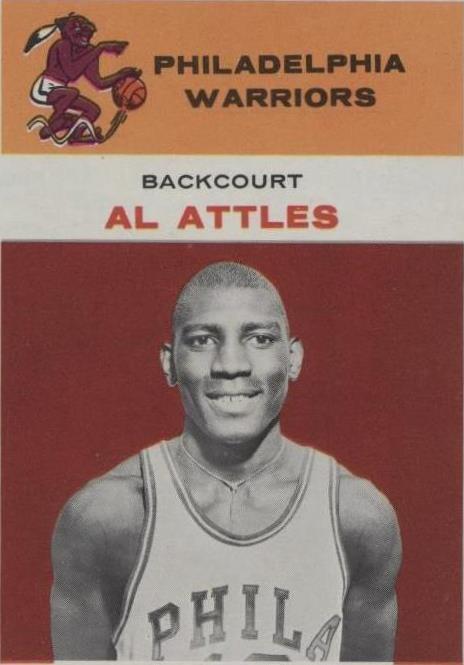 1961–62 Fleer Al Attles (#1) EX Rookie Card, Warriors Legend ^GRUMPYBUCK^