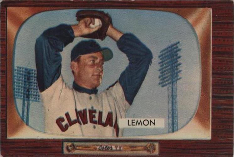1955 Bowman Bob Lemon (#191) EX HOFer, Indians Ace ^GRUMPYBUCK^