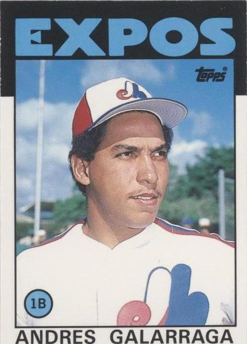 1986 Topps Traded Andres Galarraga (#40T) NM Rookie Card, Slugger ^GRUMPYBUCK^