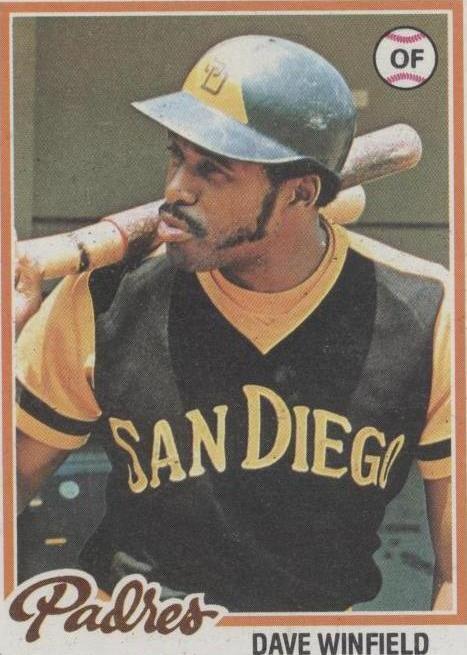 1978 Topps Dave Winfield (#530) EX Padres HOFer, Power & Poise ^GRUMPYBUCK^