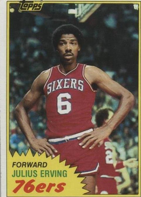 1981–82 Topps Julius Erving (#30) NM HOFer, “Dr. J” 76ers Legend ^GRUMPYBUCK^