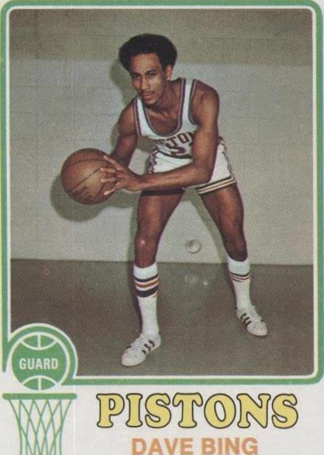 1973–74 Topps Dave Bing (#170) NM HOFer, Pistons Star ^GRUMPYBUCK^
