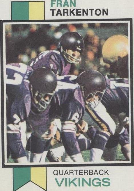 1973 Topps Fran Tarkenton (#60) EX HOFer, Vikings QB ^GRUMPYBUCK^