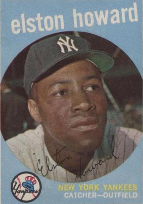 1959 Topps Elston Howard (#395) EX Yankees All-Star ^GRUMPYBUCK^
