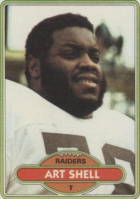1980 Topps Art Shell (#382) NM HOFer, Raiders Great ^GRUMPYBUCK^