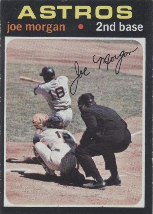 1971 Topps Joe Morgan (#264) EX HOFer, Big Red Machine ^GRUMPYBUCK^