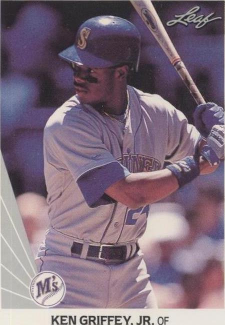 1990 Leaf Ken Griffey Jr. (#245) NM HOFer, Sweet-Swinging Superstar ^GRUMPYBUCK^
