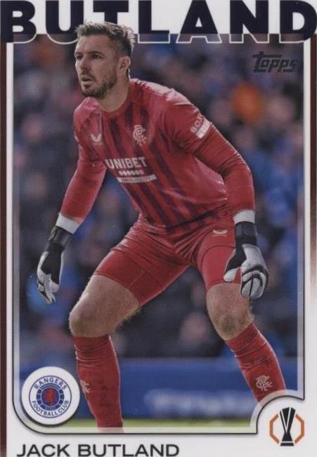 2024-25 Topps UEFA Jack Butland (#13) MINT Goalkeeper ^GRUMPYBUCK^