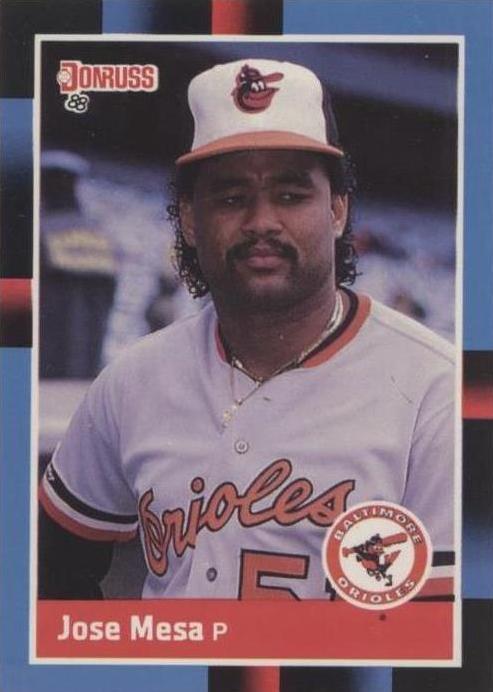 1988 Donruss Jose Mesa (#601) NM Dominant Closer as a Rookie ^GRUMPYBUCK^