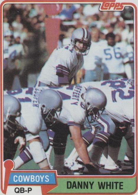 1981 Topps Danny White (#300) MINT Cowboys QB & Punter ^GRUMPYBUCK^