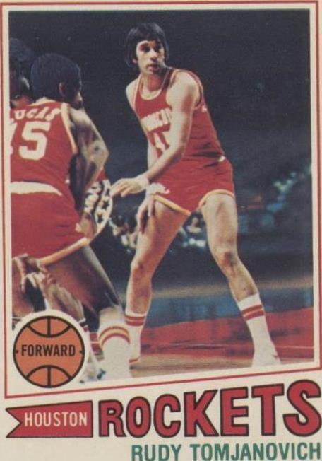 1977–78 Topps Rudy Tomjanovich (#15) NM Rockets Star, Future Coach ^GRUMPYBUCK^