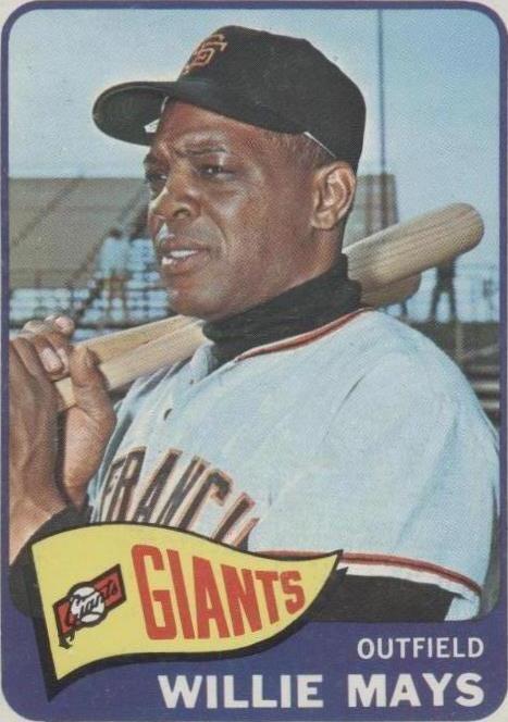 1965 Topps Willie Mays (#250) NM HOFer, Beautiful Card in A+ Shape ^GRUMPYBUCK^