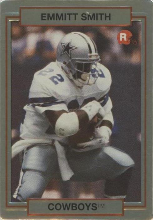 1990 Action Packed Emmitt Smith (#34) NM HOFer, Rookie Card ^GRUMPYBUCK^