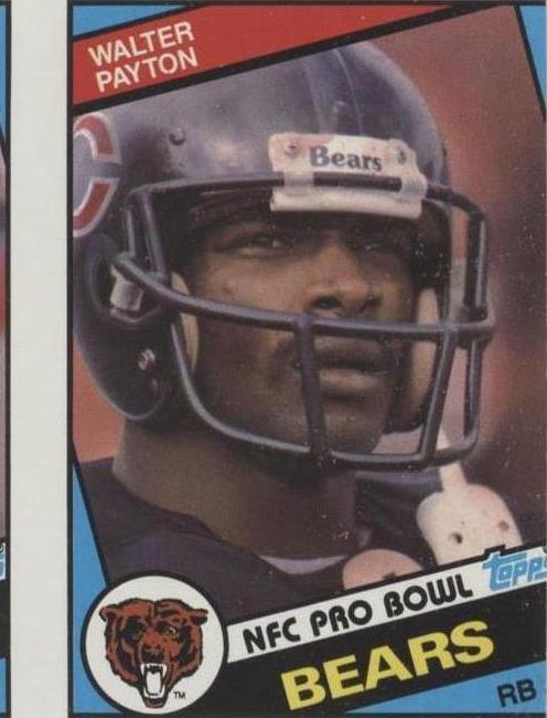 1984 Topps Walter Payton (#228) NM HOFer, Sweetness ^GRUMPYBUCK^