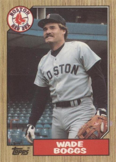 1987 Topps Tiffany Wade Boggs (#150) NM HOFer, 3K Hits, WS Champ ^GRUMPYBUCK^
