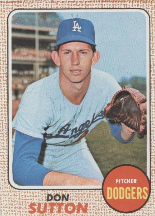 1968 Topps Don Sutton (#103) NM HOFer, Dodgers Great ^GRUMPYBUCK^