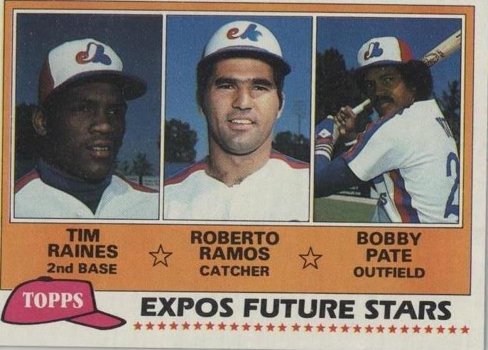 1981 Topps Future Stars (#479) EX Rookie Card, Tim Raines, HOFer ^GRUMPYBUCK^