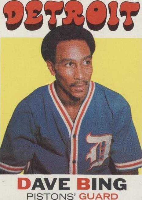 1971–72 Topps Dave Bing (#78) NM HOFer, Pistons Scoring Machine ^GRUMPYBUCK^