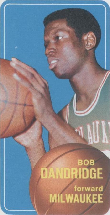 1970–71 Topps Bob Dandridge (#63) EX Rookie Card, HOFer ^GRUMPYBUCK