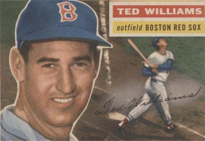 1956 Topps Ted Williams (#5) PSA 6 MC Best MC of All Time w/Koufax ^GRUMPYBUCK^