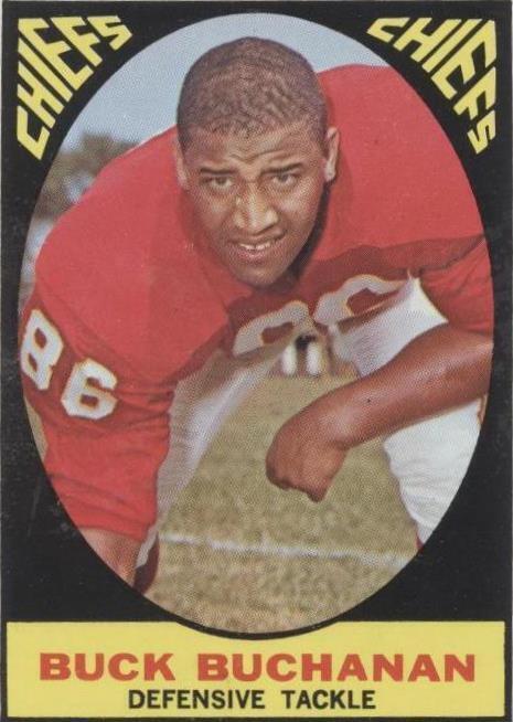 1967 Topps Buck Buchanan (#71) NM HOFer, Chiefs Legend ^GRUMPYBUCK^