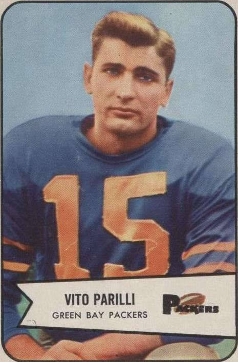 1954 Bowman Babe Parilli (#10) Fantastic Condition, AFL Great ^GRUMPYBUCK^