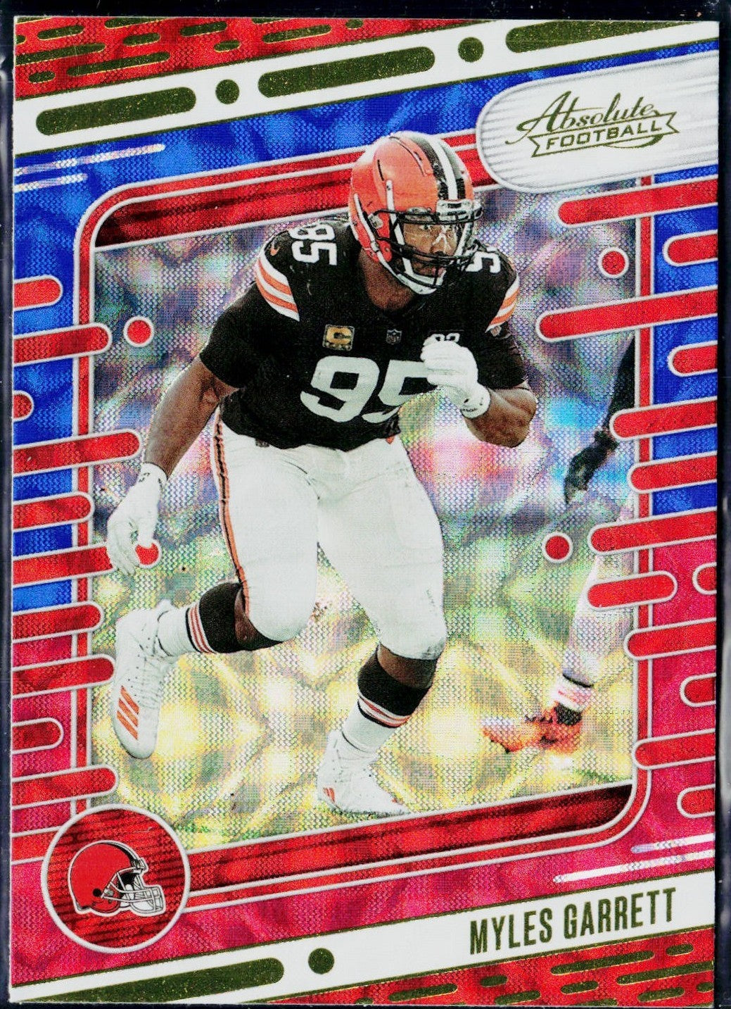 2024 Panini Absolute Myles Garrett (#25 Red) MINT Browns Beast, SP ^GRUMPYBUCK^
