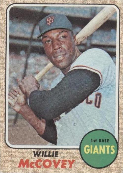 1968 Topps Willie McCovey (#290) NM HOFer, Giants Slugger ^GRUMPYBUCK^