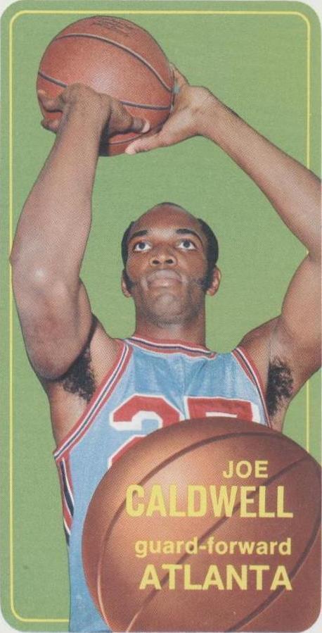 1970-71 Topps Joe Caldwell (#37) NM All-Star, Hawks ABA/NBA ^GRUMPYBUCK^