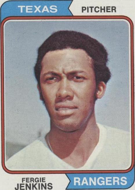 1974 Topps Fergie Jenkins (#87) NM HOFer, Cubs Ace ^GRUMPYBUCK^