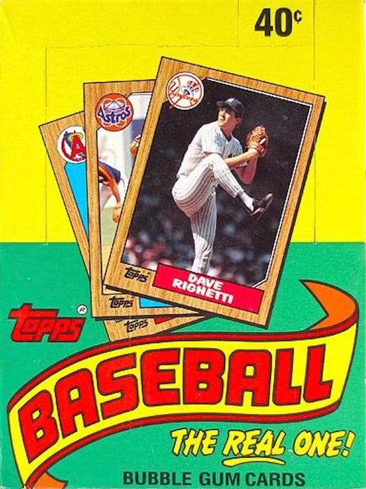 Why the 1987 Topps Baseball Card Set Will Always Be My Favorite