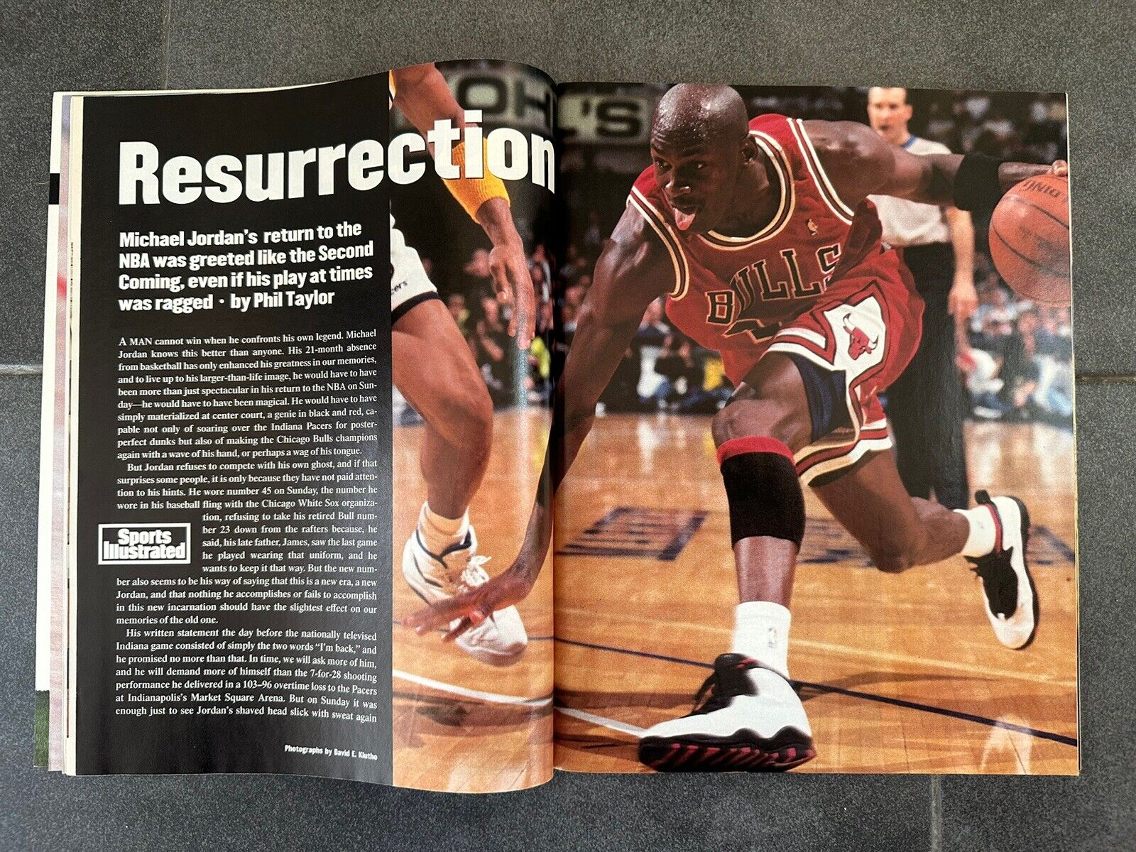 Sports Illustrated - March 27, 1995 - Michael Jordan's Comeback ^GRUMPYBUCK^