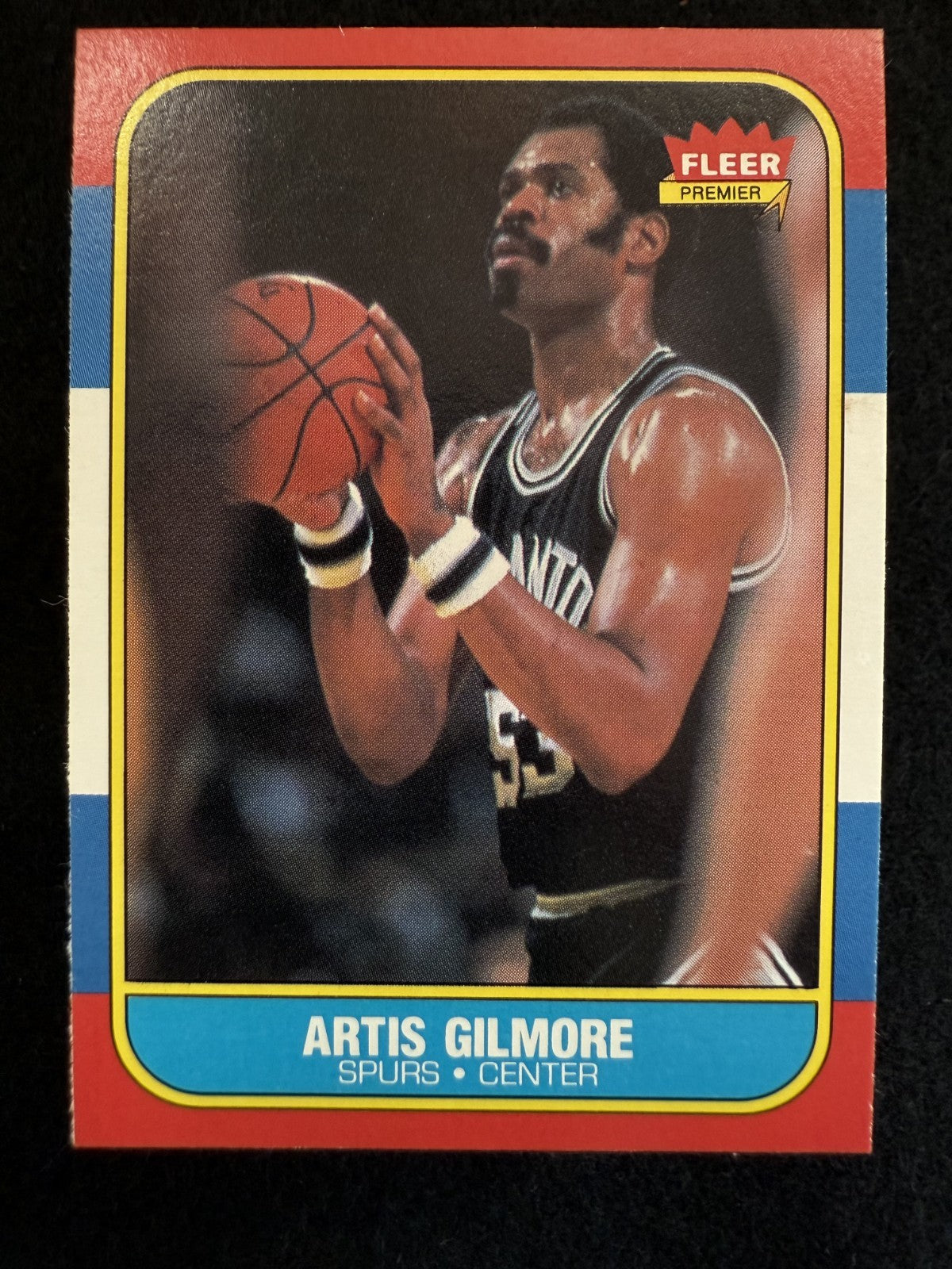 1986-87 Fleer Artis Gilmore (#37) NM Towering HOFer, Bulls Anchor ^GRUMPYBUCK^