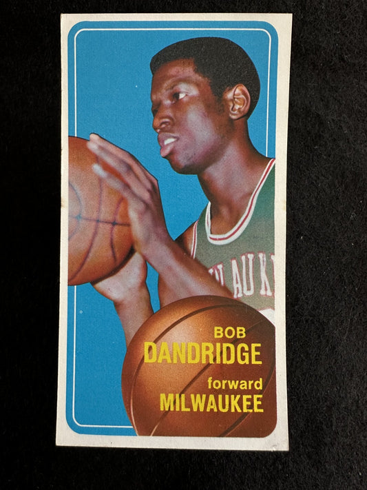 1970–71 Topps Bob Dandridge (#63) EX Rookie Card, HOFer ^GRUMPYBUCK