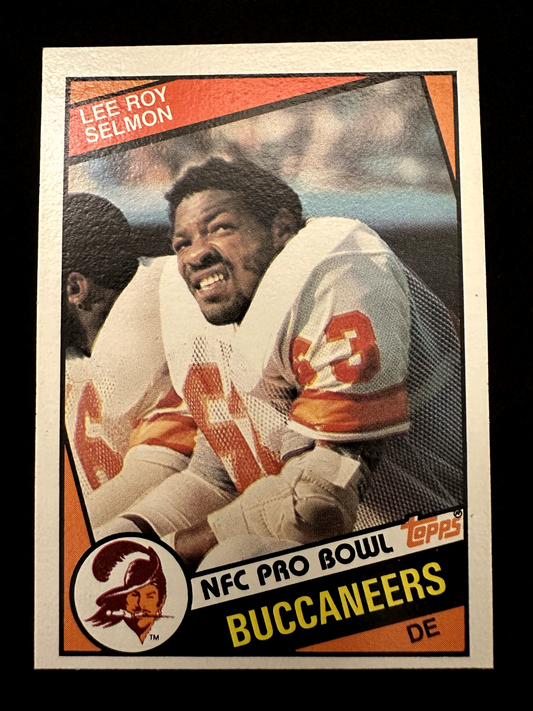 1984 Topps Lee Roy Selmon (#371) NM, Fantastic Uniform ^GRUMPYBUCK^