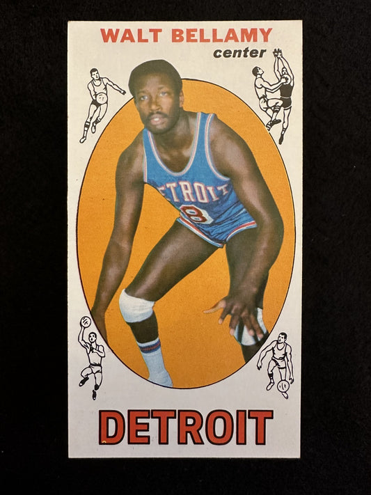 1969–70 Topps Walt Bellamy (#95) EX HOFer, Scoring/Rebounding Force ^GRUMPYBUCK^