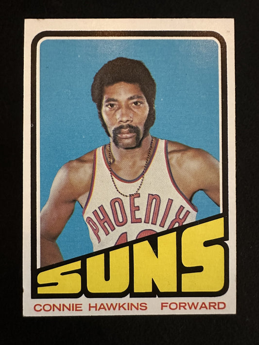 1972-73 Topps Connie Hawkins (#30) EX HOFer, ABA/NBA Star ^GRUMPYBUCK^